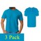 Gildan Softstyle Short Sleeve T-Shirt, Sapphire Color Men's Blank Tee for Custom Printing & Design